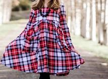 Christmas Plaid Channy Dress Item 389