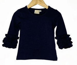 Navy Icing Long Sleeve Top Item 410