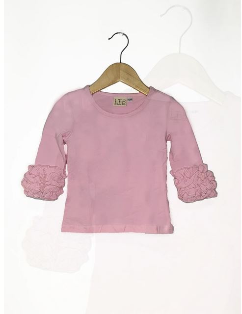 Ballet Pink Icing Long Sleeve Top Item 376