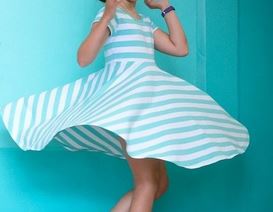 Summer Breeze Striped Millie Dress Item 430