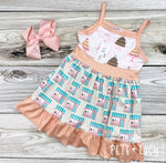 Bake Me A Cake Short Sleeve Dress Item 375